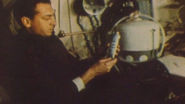 Первый космический полет Виталия Севастьянова. Съемки 1970 года Первый космический полет Виталия Севастьянова. Съемки 1970 года