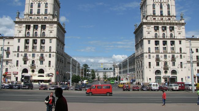 Город Минск. Архивное фото Город Минск. Архивное фото