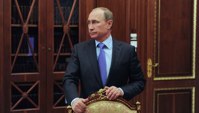Президент России Владимир Путин. Архивное фото
