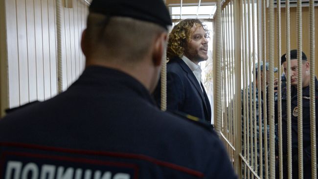 Бизнесмен Сергей Полонский в суде. Архивное фото Бизнесмен Сергей Полонский в суде. Архивное фото