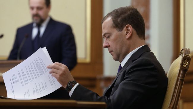 Председатель правительства РФ Дмитрий Медведев. Архивное фото