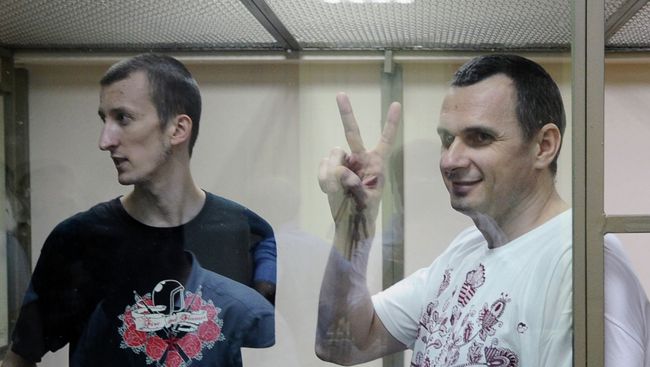 Слушание по уголовному делу в отношении Олега Сенцова. Архивное фото