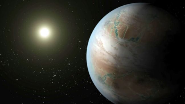 Как выглядит кузина Земли Kepler 452b из созвездия Лебедя. Анимация НАСА Как выглядит кузина Земли Kepler 452b из созвездия Лебедя. Анимация НАСА