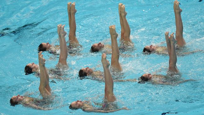 Чемпионат мира FINA 2015. Синхронное плавание. Архивное фото