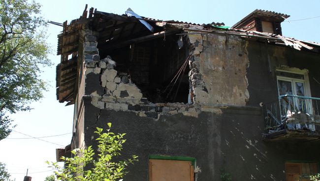 Ситуация в Горловке. Архивное фото Ситуация в Горловке. Архивное фото