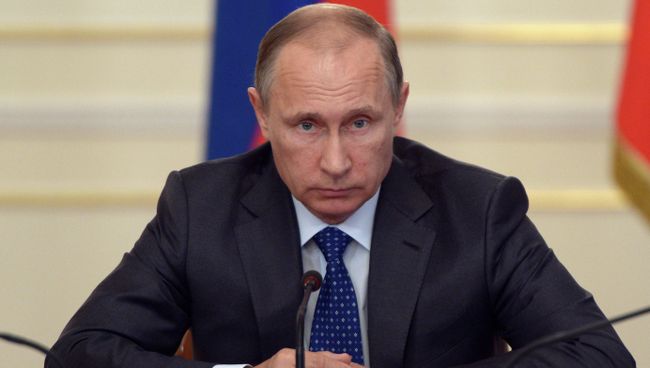 Президент России Владимир Путин. Архивное фото