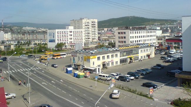 Вид на Магадан. Архивное фото