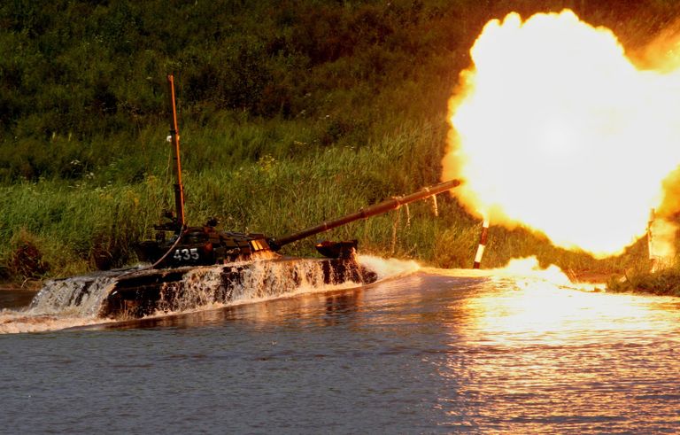 Учения подразделений 5-й общевойсковой армии ВВО Учения подразделений 5-й общевойсковой армии ВВО