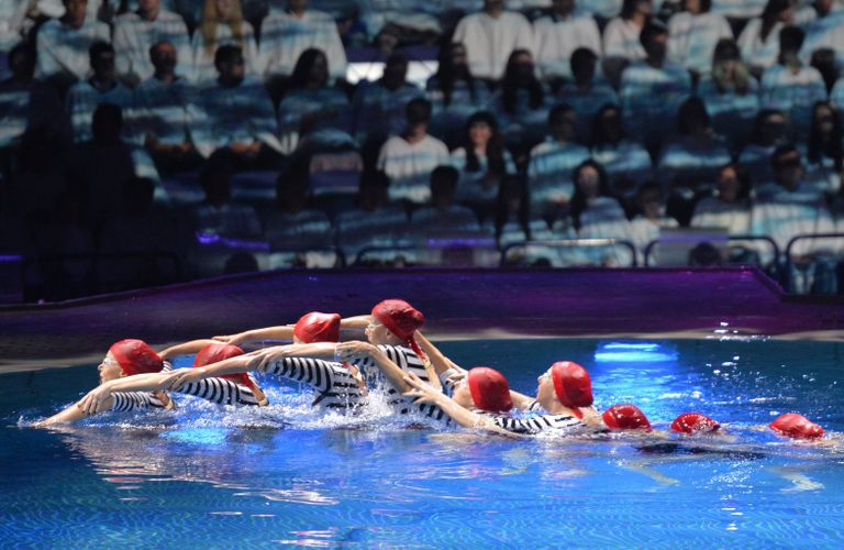 Церемония закрытия XVI чемпионата мира по водным видам спорта
