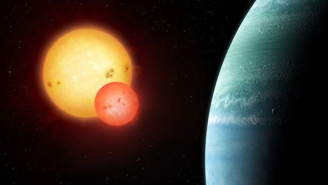 Так художник представил себе татуин Kepler-453 Так художник представил себе татуин Kepler-453