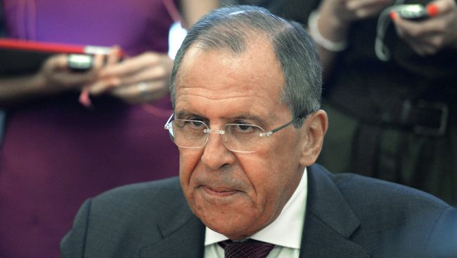 Министр иностранных дел РФ Сергей Лавров. Архивное фото