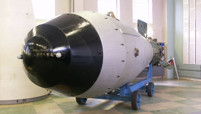 Копия самой мощной в истории термоядерной бомбы АН602 Копия самой мощной в истории термоядерной бомбы АН602