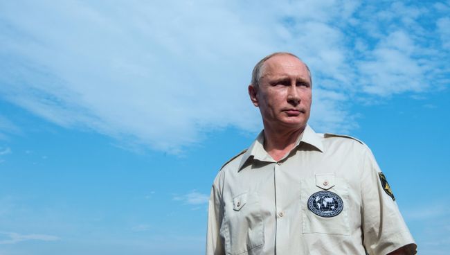 Президент России Владимир Путин. Архивное фото