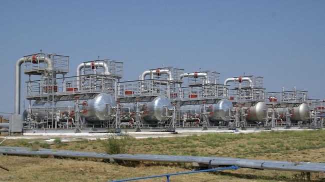 Работа предприятия Черноморнефтегаз в Крыму
