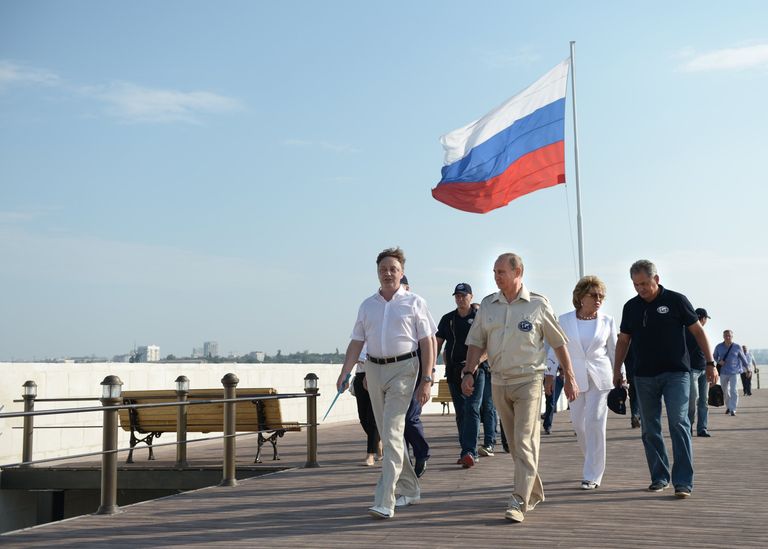 Рабочая поездка президента РФ В.Путина в Крым Рабочая поездка президента РФ В.Путина в Крым