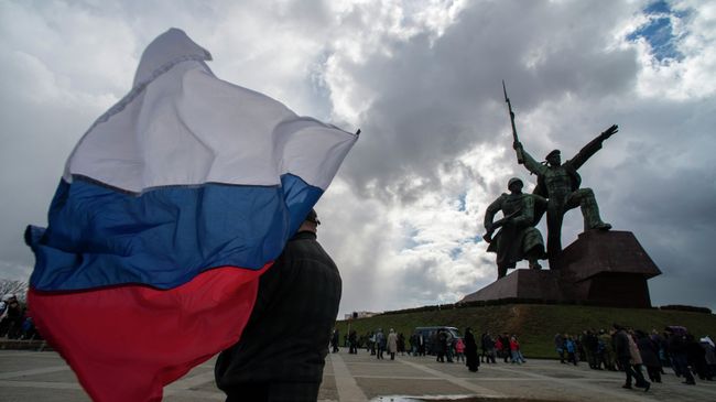 Празднование годовщины Крымской весны в Крыму Празднование годовщины Крымской весны в Крыму