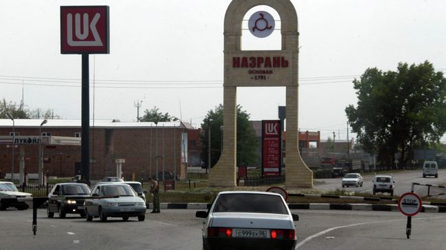 Въезд в город Назрань. Архивное фото