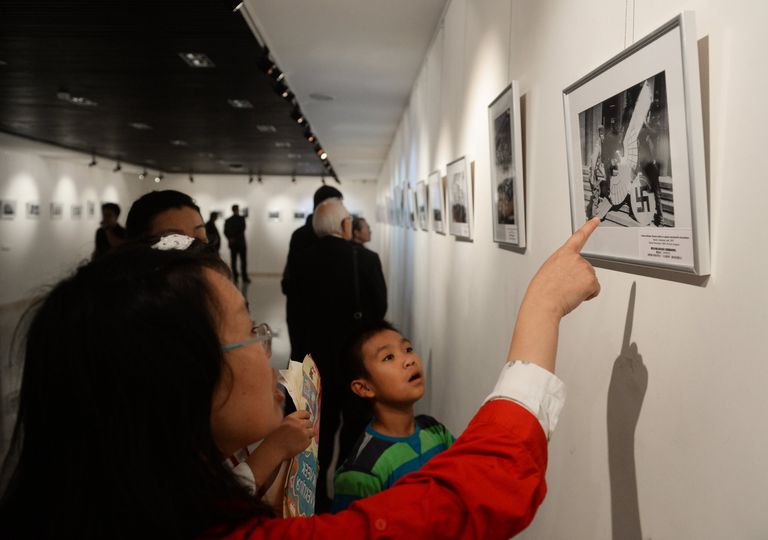 Открытие фотовыставки о Второй мировой войне
