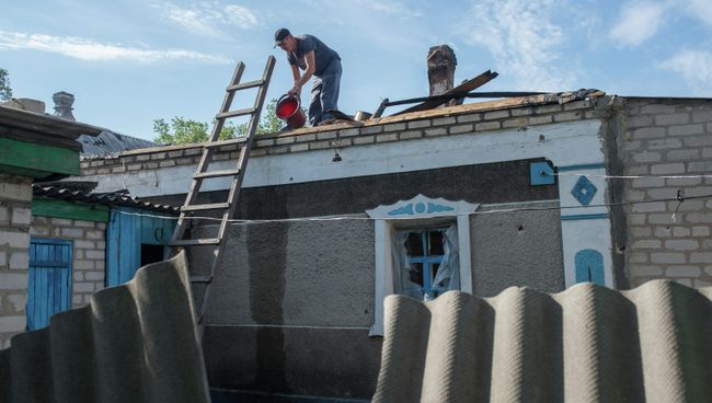 Ситуация в Донецкой области. Архивное фото Ситуация в Донецкой области. Архивное фото