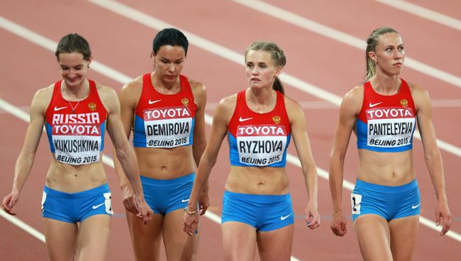 Легкая атлетика. Чемпионат мира 2015. Российские спортсменки