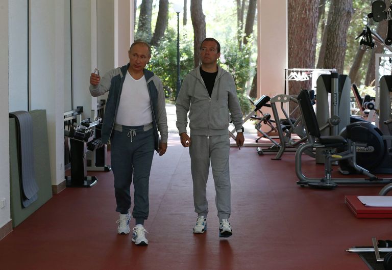 Встреча президента РФ В.Путина и премьер-министра РФ Д.Медведева в Сочи Встреча президента РФ В.Путина и премьер-министра РФ Д.Медведева в Сочи