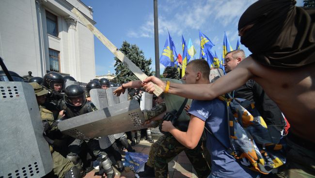 Протестные акции в Киеве