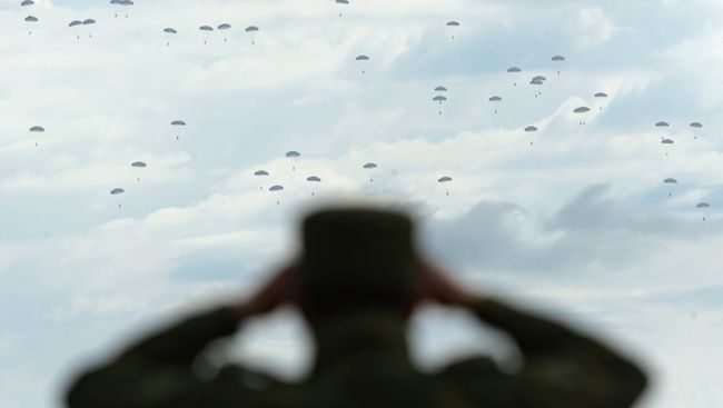 Учения войск Центрального военного округа. Архивное фото
