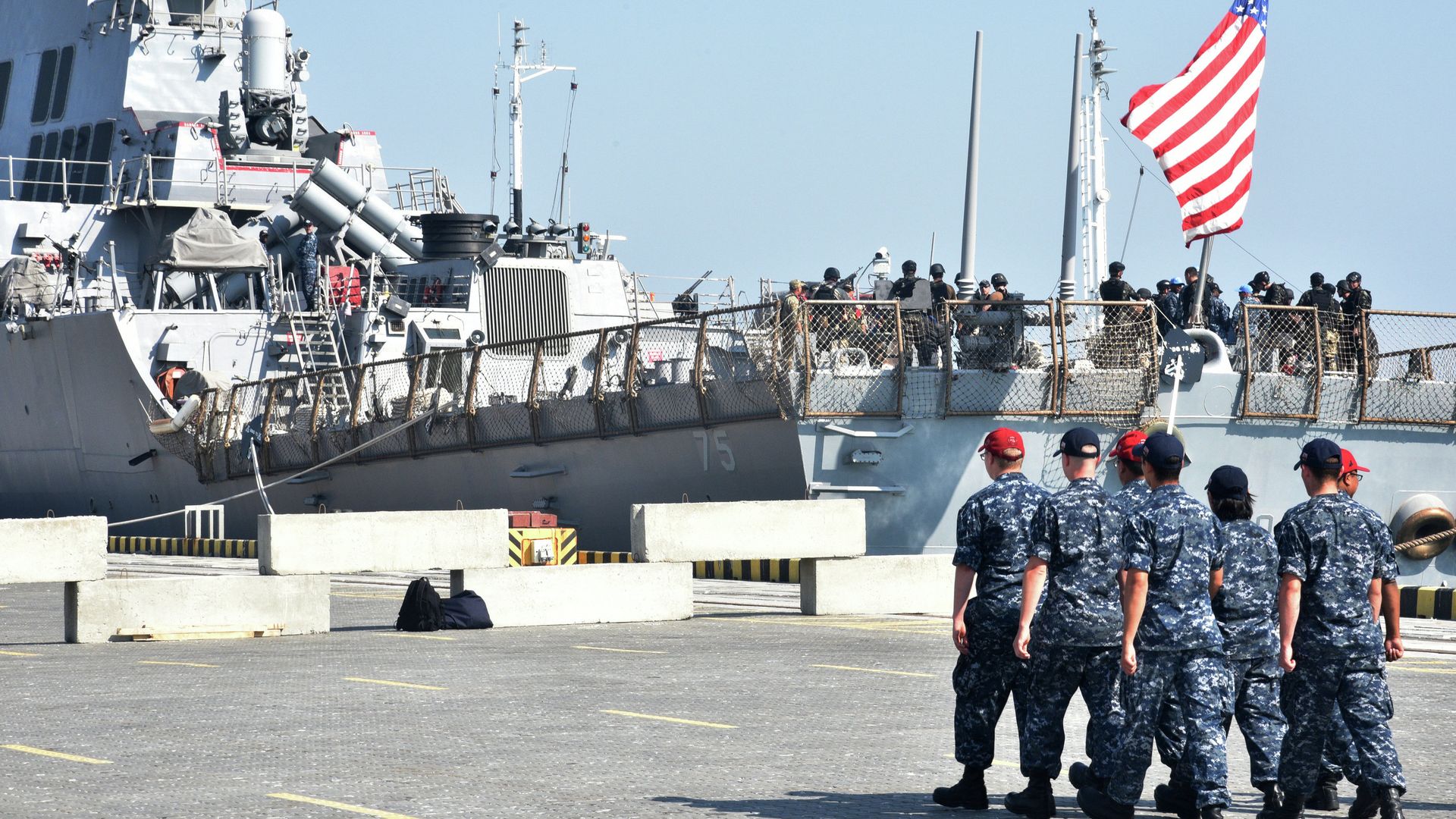 Украинско-американские военные учения Sea Breeze-2015 в Черном море - РИА Новости, 1920, 28.01.2021