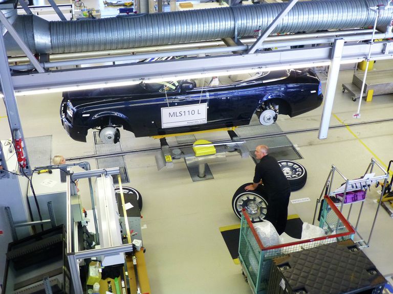 Производство автомобилей Rolls-Royce