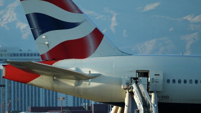 Самолет авиакомпании British Airways. Архивное фото