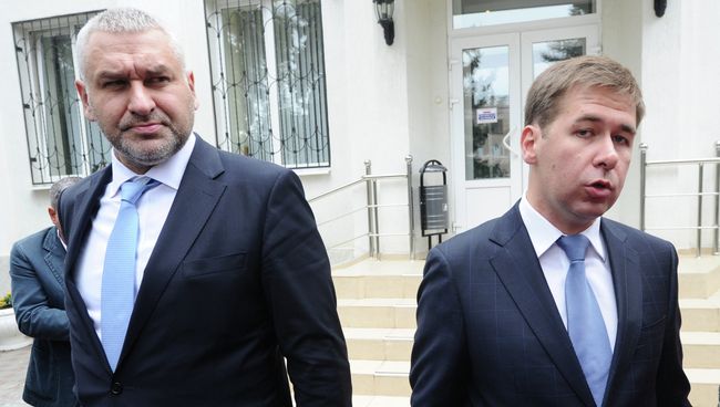 Адвокаты Надежды Савченко - Марк Фейгин (слева) и Илья Новиков. Архивное фото Адвокаты Надежды Савченко - Марк Фейгин (слева) и Илья Новиков. Архивное фото