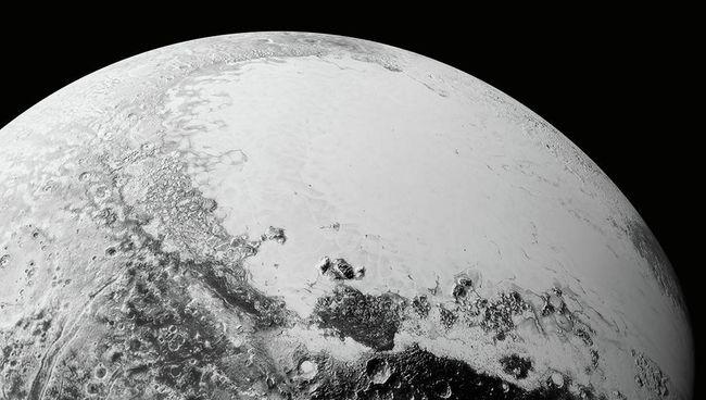 Изображение Плутона, полученное зондом New Horizons Изображение Плутона, полученное зондом New Horizons