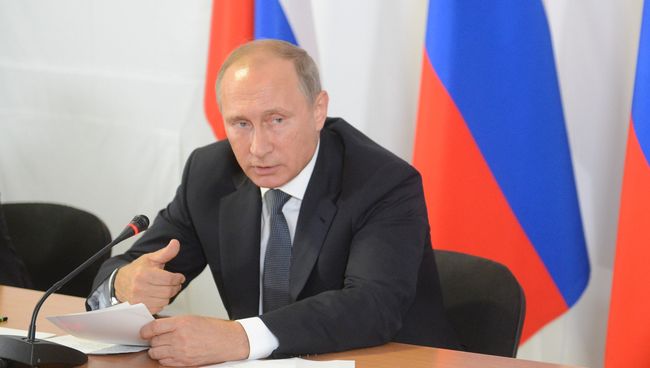 Президент России Владимир Путин