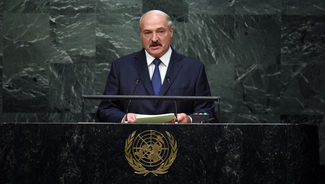 Выступление президента Белоруссии Александра Лукашенко в ООН Выступление президента Белоруссии Александра Лукашенко в ООН