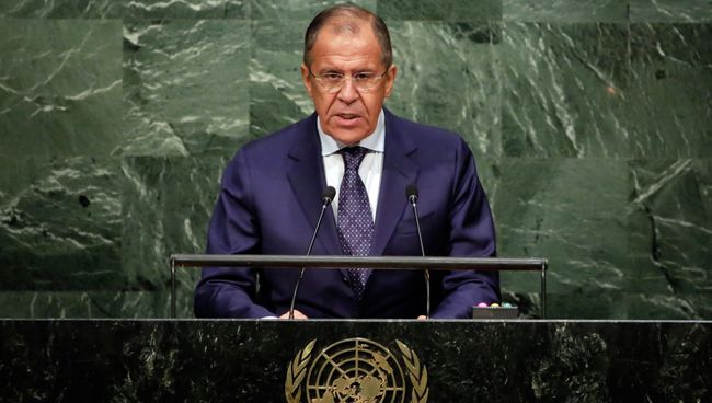 Выступление главы МИД РФ Сергея Лаврова в ООН Выступление главы МИД РФ Сергея Лаврова в ООН