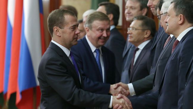 Заседание Совета министров Союзного государства России и Белоруссии. Архивное фото
