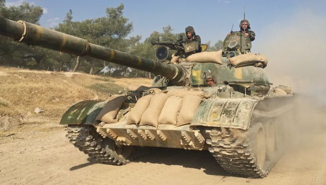 Военнослужащие сирийской армии в провинции Хама. архивное фото Военнослужащие сирийской армии в провинции Хама. архивное фото