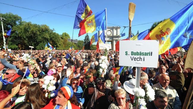 Акции протеста в Кишинёве