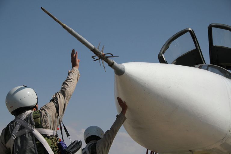 Российская боевая авиагруппа на аэродроме Хмеймим в Сирии Российская боевая авиагруппа на аэродроме Хмеймим в Сирии