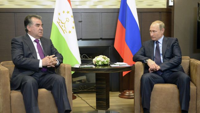 Рабочая встреча президента РФ В.Путина с президентом Таджикистана Э.Рахмоном Рабочая встреча президента РФ В.Путина с президентом Таджикистана Э.Рахмоном