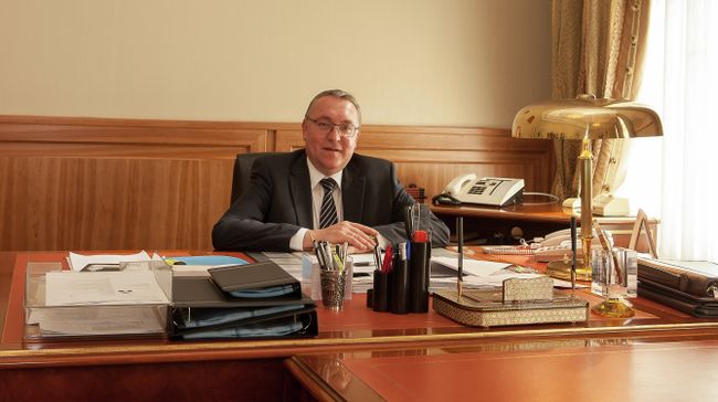 Посол России в Австрийской Республике Дмитрий Любинский. Архивное фото Посол России в Австрийской Республике Дмитрий Любинский. Архивное фото