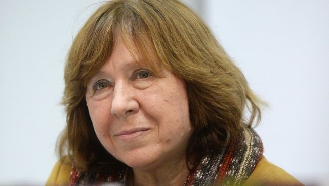 Белорусская писательница Светлана Алексиевич. Архивное фото