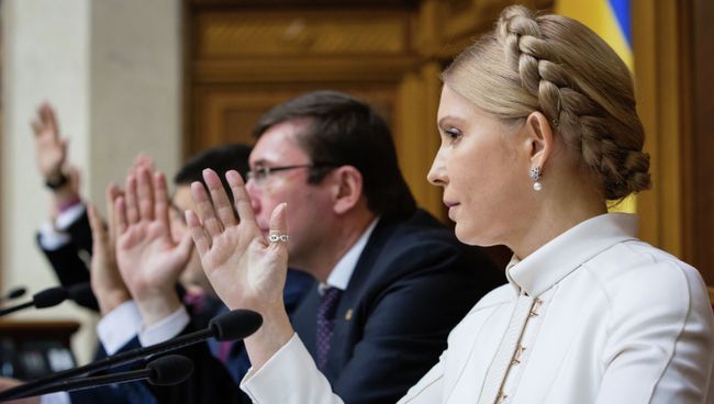 Депутат Верховной рады Украины, лидер партии Батькивщина. Архивное фото