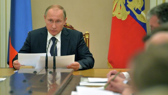 Президент России Владимир Путин. Архивное фото Президент России Владимир Путин. Архивное фото