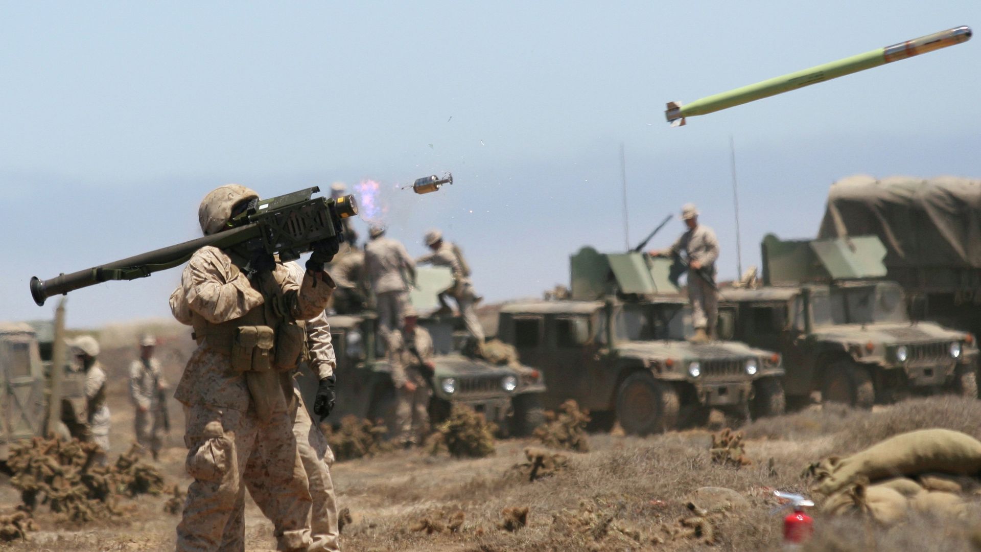 Американский переносной зенитно-ракетный комплекс ПЗРК FIM-92 Stinger Американский переносной зенитно-ракетный комплекс ПЗРК FIM-92 Stinger - РИА Новости, 1920, 01.12.2022