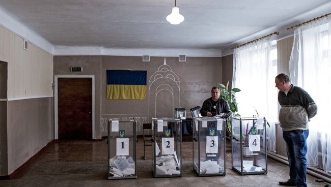 Выборы на Украине. Архивное фото Выборы на Украине. Архивное фото