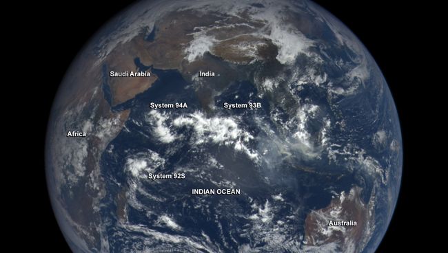 Снимок Земли, сделанный при помощи DSCOVR Снимок Земли, сделанный при помощи DSCOVR