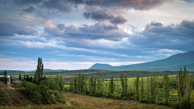 В окрестностях села Нижняя Кутузовка в Крыму. Архив В окрестностях села Нижняя Кутузовка в Крыму. Архив