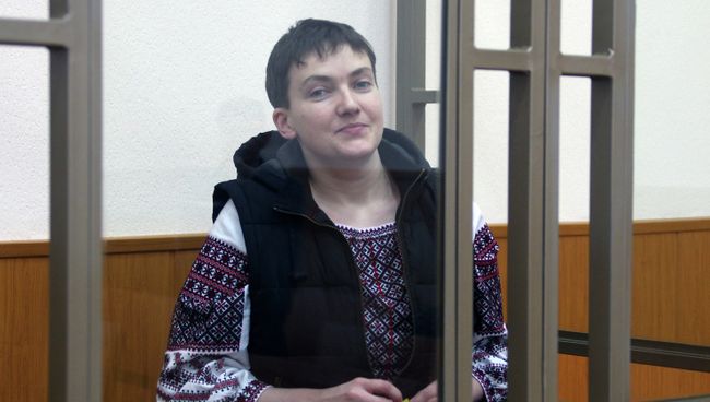Украинская летчица Надежда Савченко. Архивное фото Украинская летчица Надежда Савченко. Архивное фото