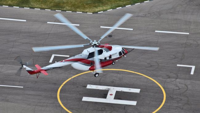 Летные испытания второго опытного образца вертолета Ми-171А2. Архивное фото